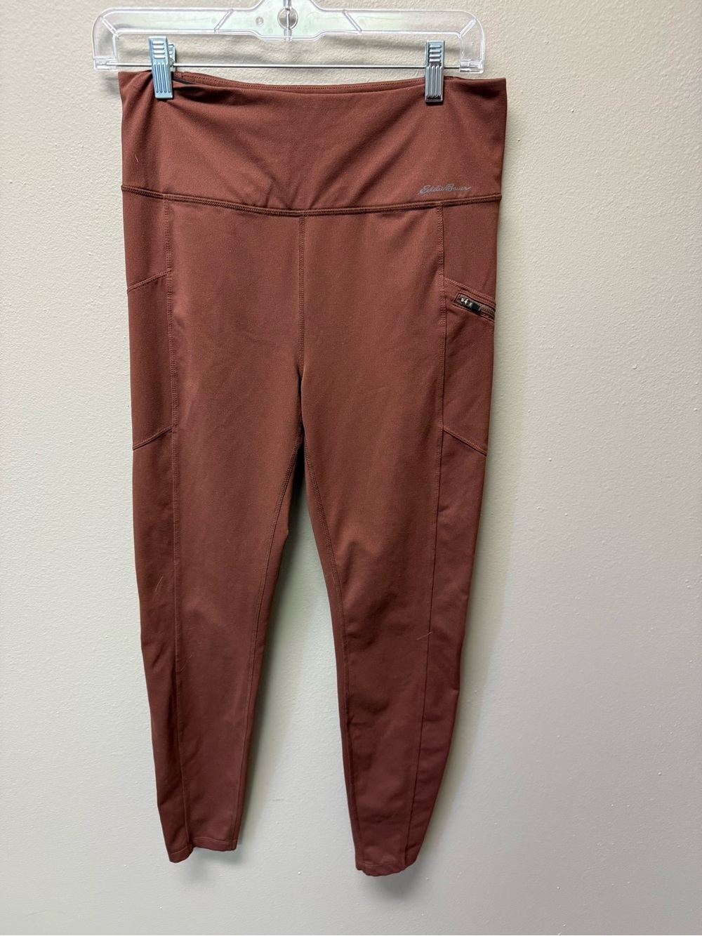Eddie Bauer Brown High-Waist Athletic Leggings